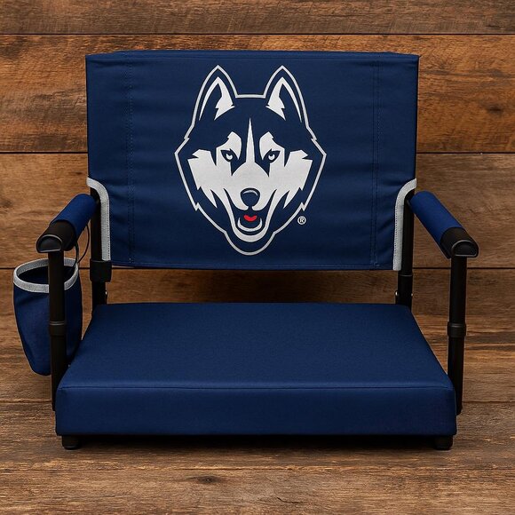 Officially Licensed UConn Huskies Premium Stadium Seat - Picture 1 of 1